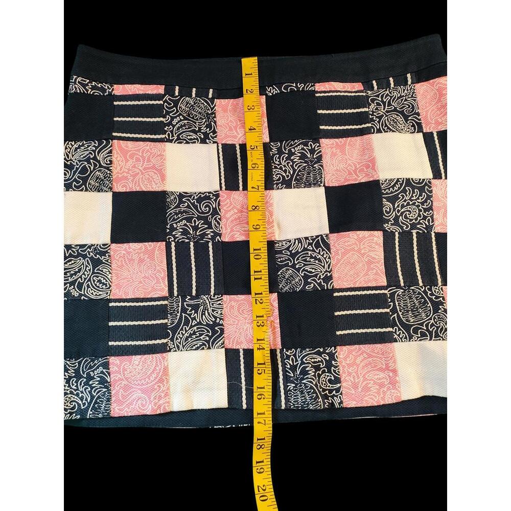 Vineyard Vines Patchwork Pattern Mini Skirt - image 7